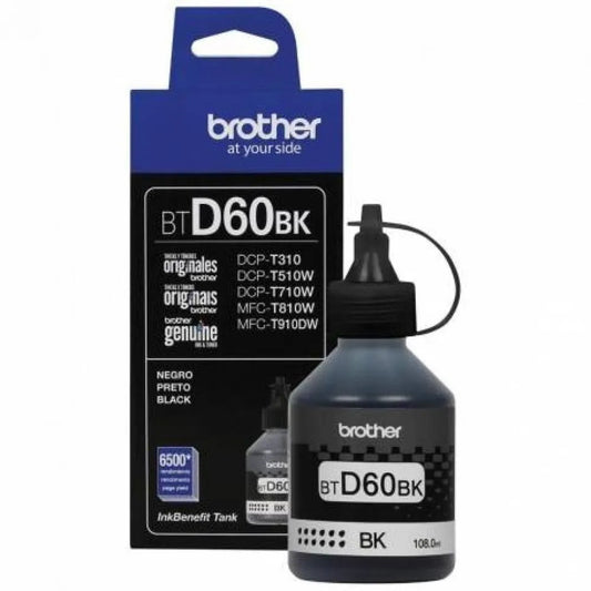 BOTELLA DE TINTA BTD60BK NEGRA