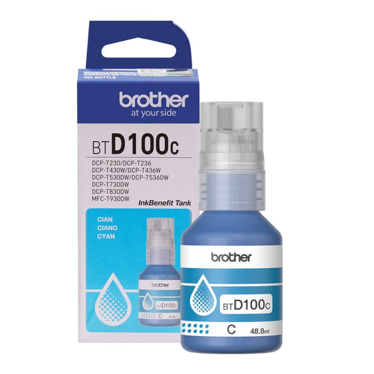 BOTELLA DE TINTA CIAN BTD100C
