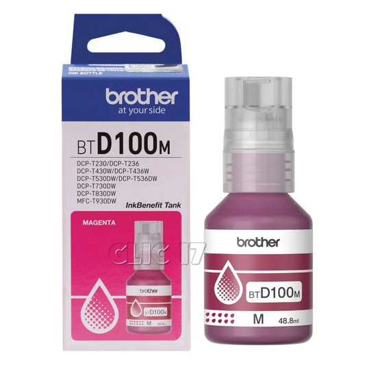 BOTELLA DE TINTA MAGENTA BTD100M