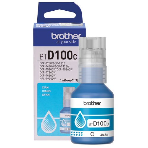 Brother BTD100C Ink Bottle