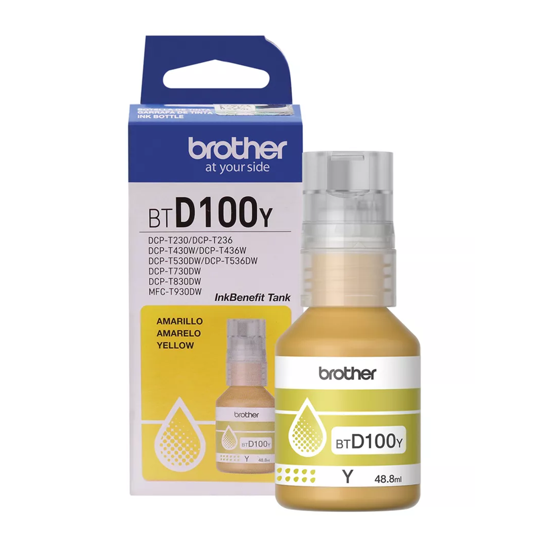 Brother BTD100Y Ink Bottle