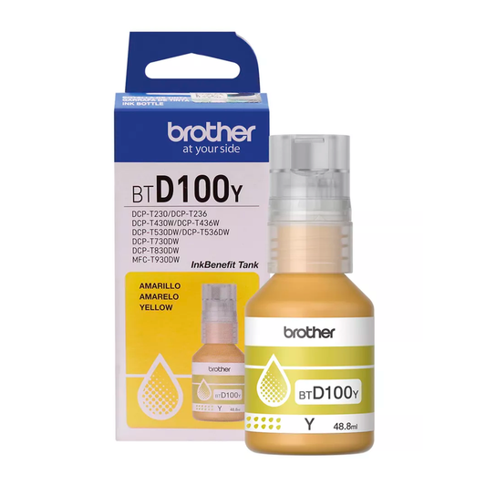 Brother BTD100Y Ink Bottle