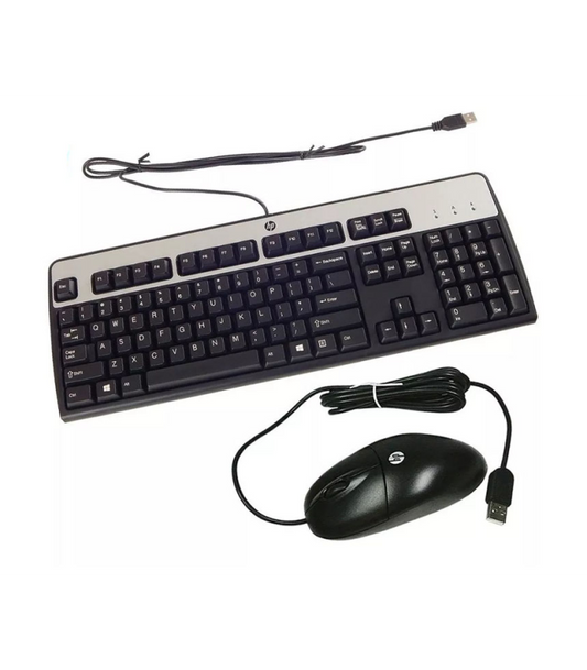 HP USB BFR PVC US KEYBOARD MOUSE KIT
