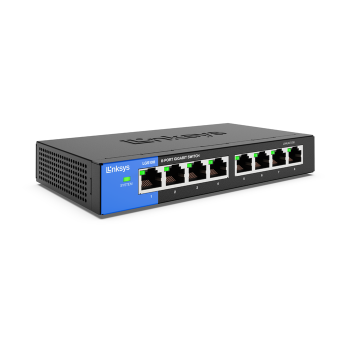 LINKSYS 8-PORT GIGABIT SWITCH