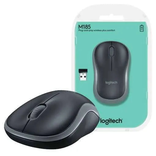 Logitech® Wireless Mouse M185 (Swift Gre