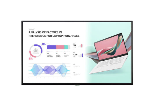 Monitor industrial 86" UH5J  / glow 500