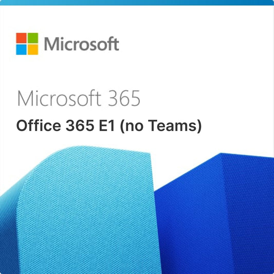 Office 365 E1 (no Teams)