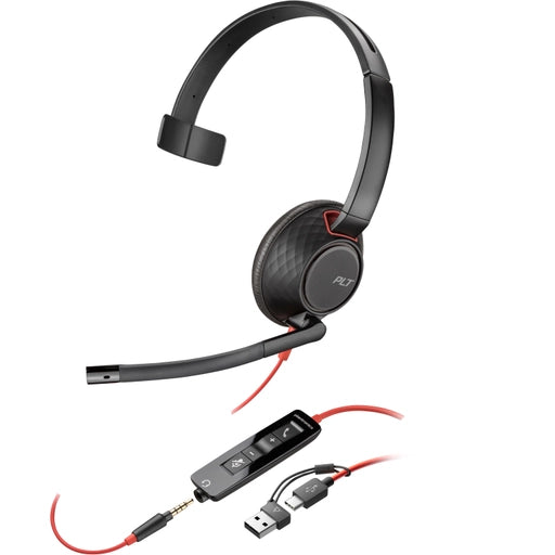 Poly BW 5210 USB-C HS +3.5mmP +USB-C/A