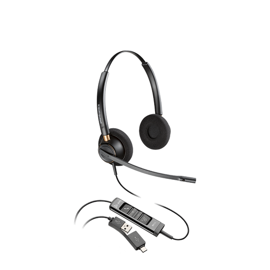 Poly EP 525 USB-A Stereo Headset