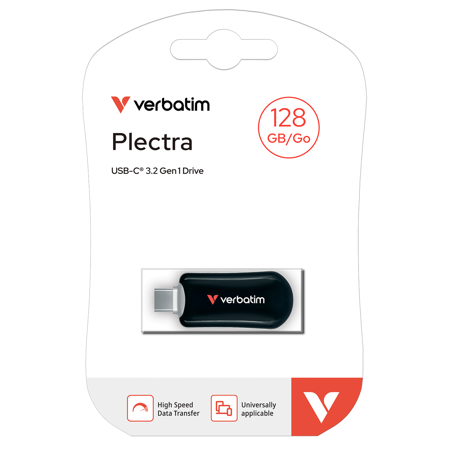 USB-C Flash Drive Black 128GB