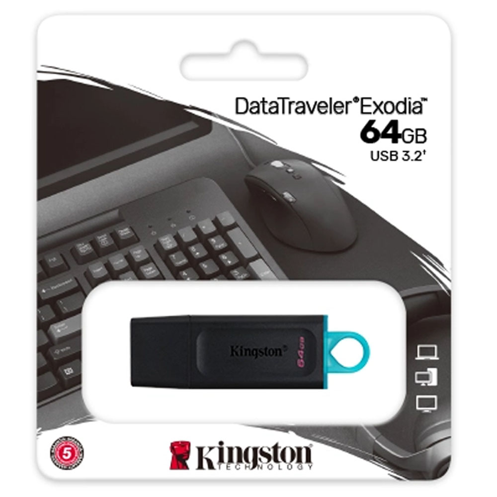 Memoria USB 64GB KINGSTON DTX EXODIA 2