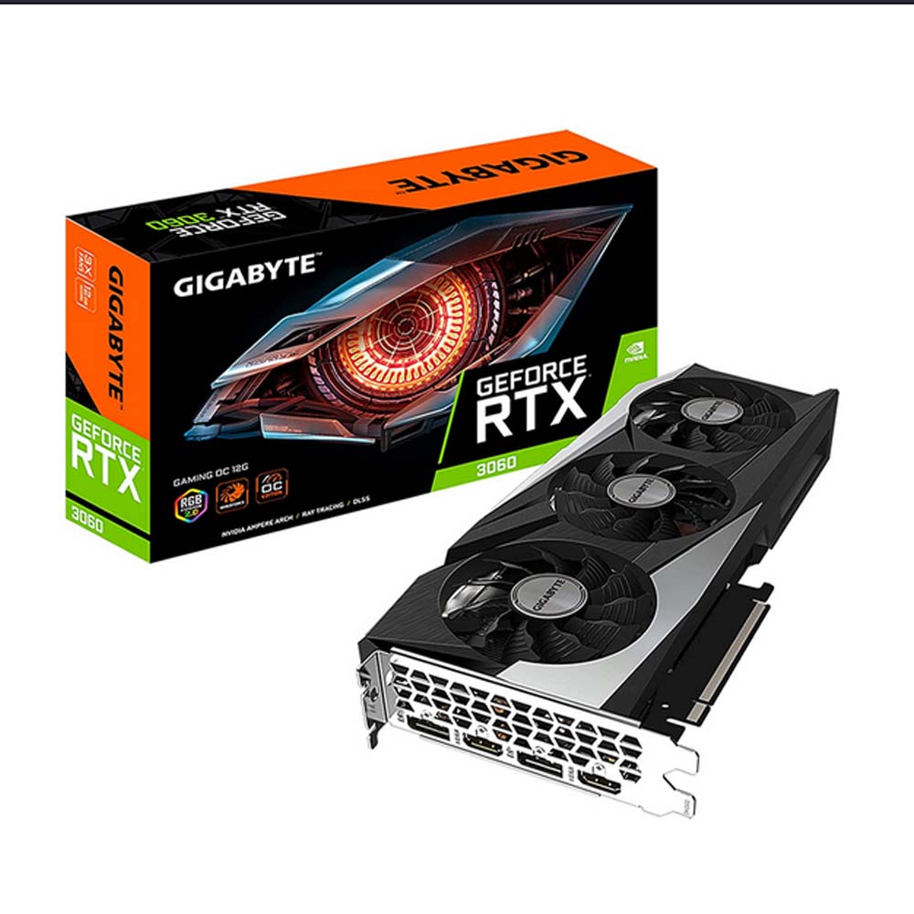 Tarjeta de video GIGABYTE RTX 3060 OC GAMING 12GB DDR6