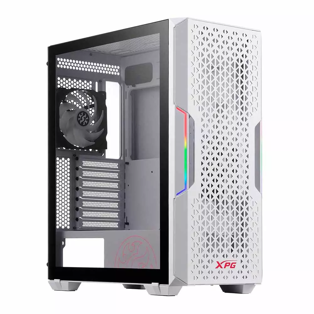gabinete xpg starker air blanco 2 fan 1rgb 2 4