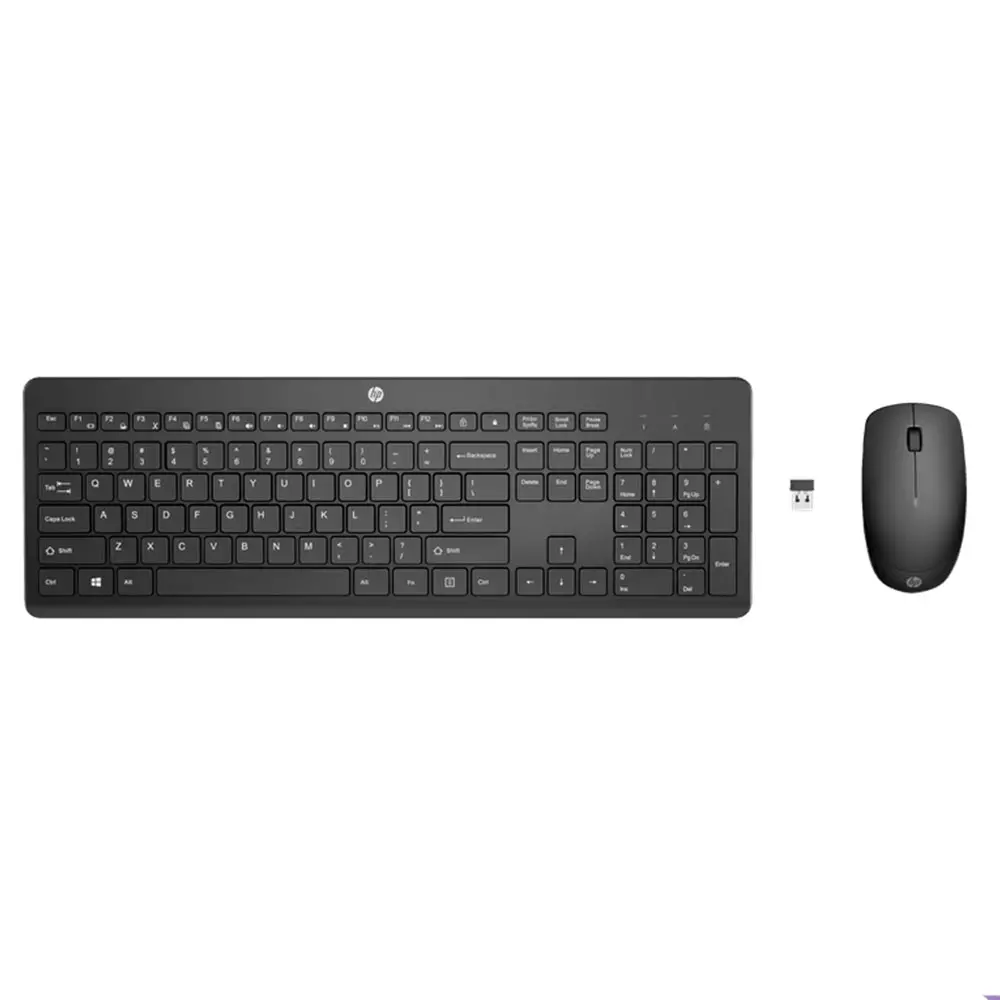 teclado y mouse hp 235 inal195161mbrico