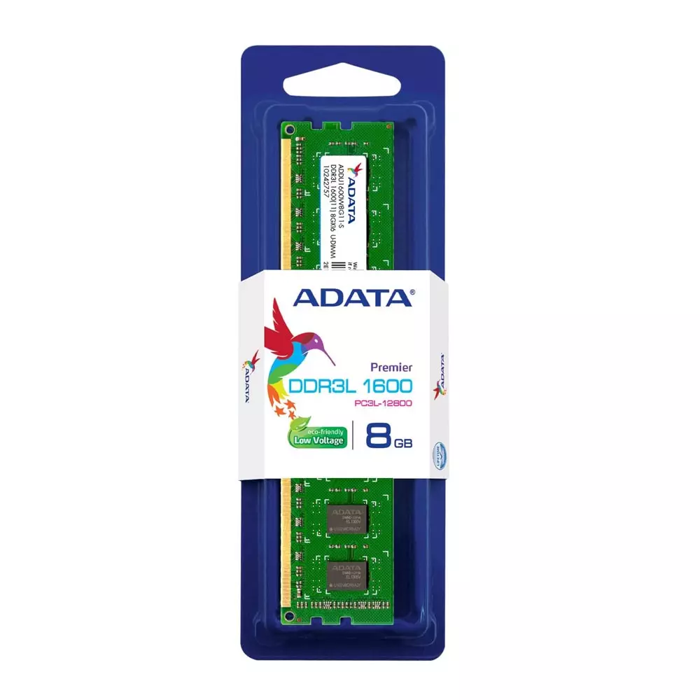 ram para pc ddr3l 8gb 1600 adata