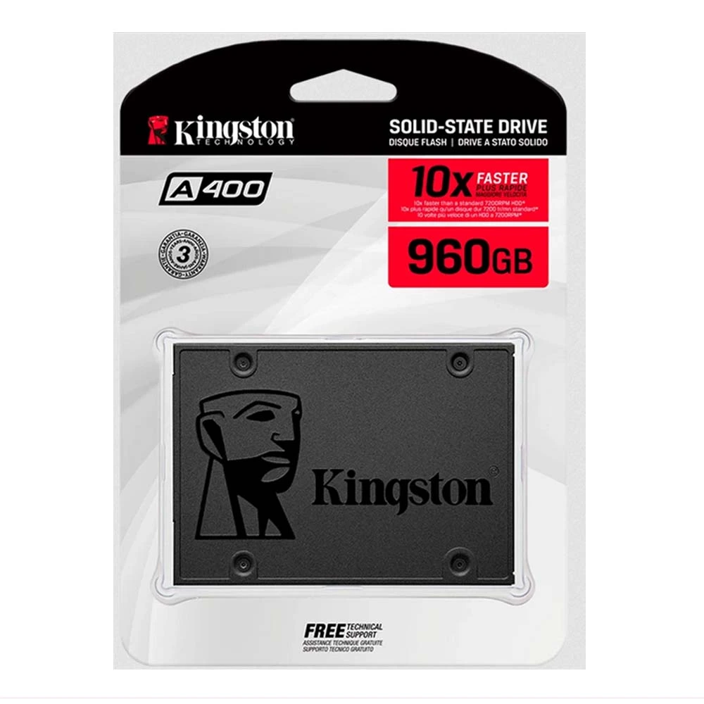 Disco Estado Solido 960GB KINGSTON A400 iva