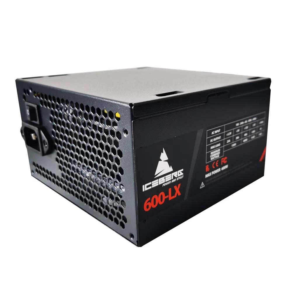 Fuente de Poder 600W ICEBERG 600 LX OEM