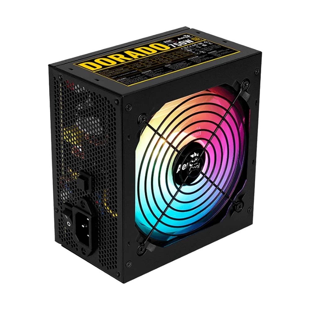 Fuente de Poder AEROCOOL 750W 80 GOLD